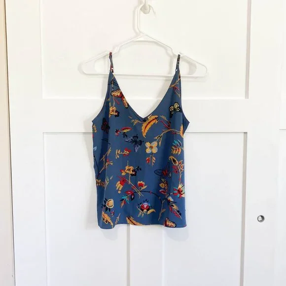 Abercrombie & Fitch Cute Lightweight Summer Floral Tank Top - Picture 2 of 5